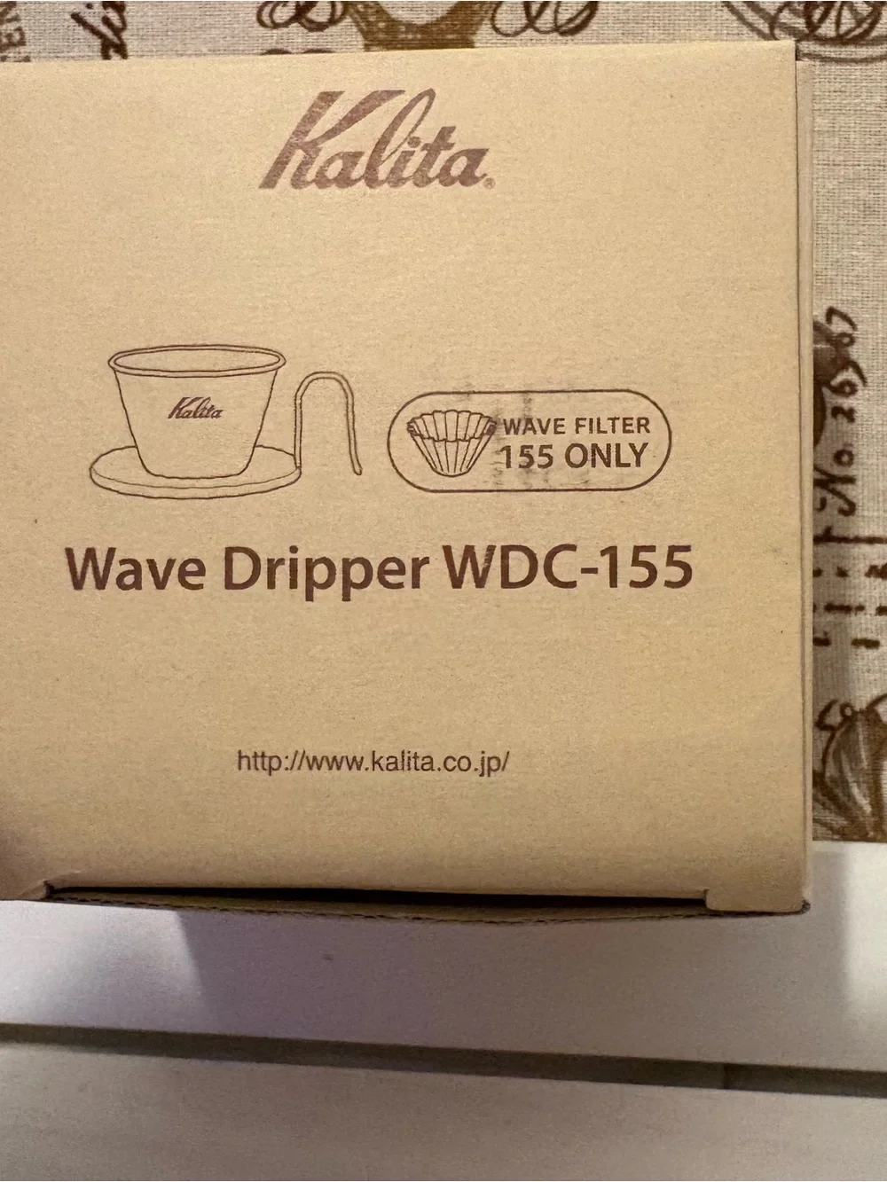Wave Pour-Over Dripper WDC-155 in Copper